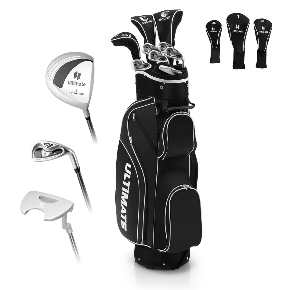ULTIMATE Women's Complete Golf Club Set & Portable Stand Bag, Right Handed