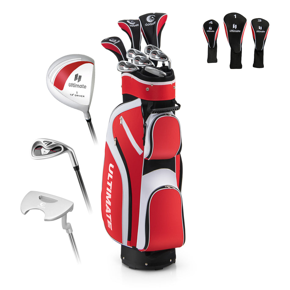 ULTIMATE Women's Complete Golf Club Set & Portable Stand Bag, Right Handed