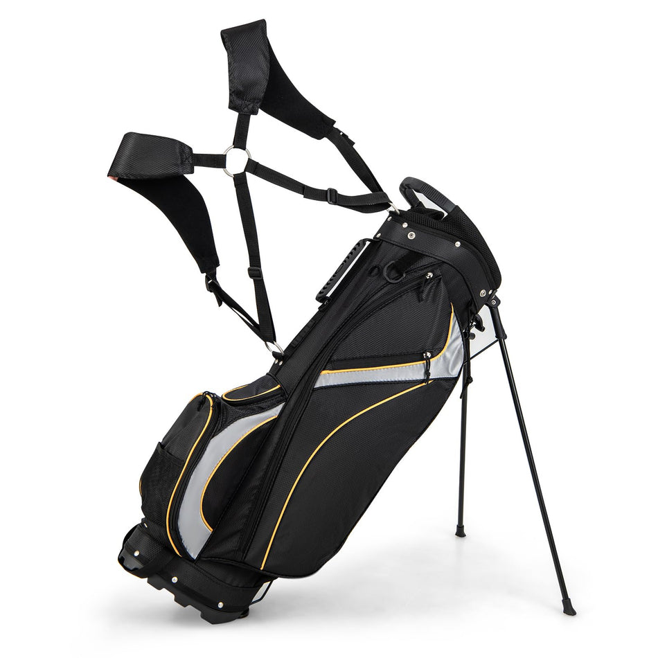 ULTIMATE 8-Way Golf Stand Bag, 4.5 LBS Lightweight Portable Golf Bag