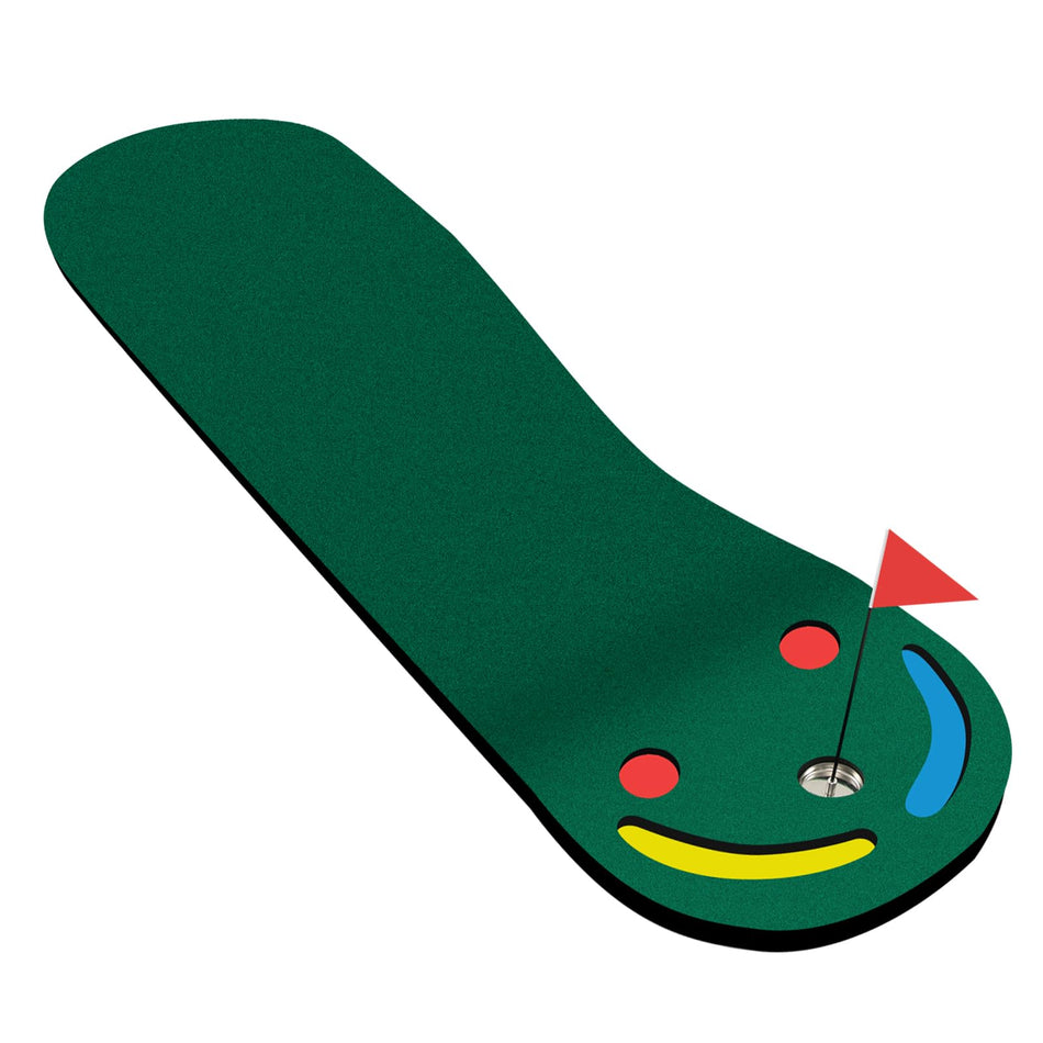 ULTIMATE Par Three Golf Putting Green 9.8 ft x 3 ft, Indoor Outdoor Golf Putting Mat