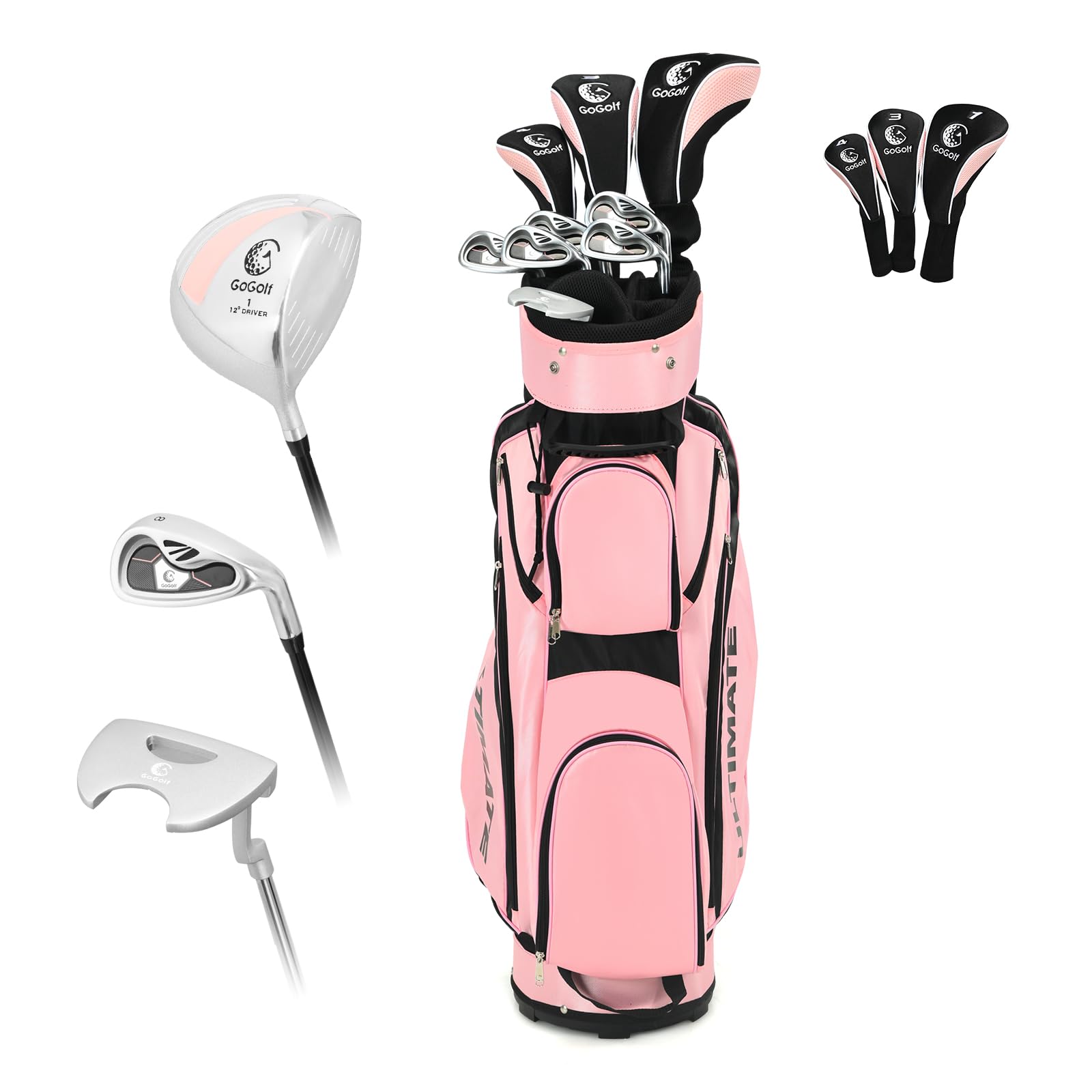 Amazon.co.jp: ASPIRE XD1 メンズコンプリートゴルフクラブパッケージ