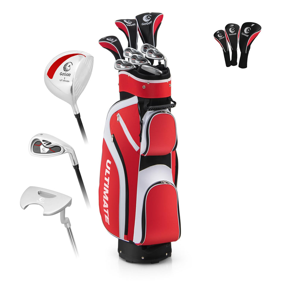 ULTIMATE Women's Complete Golf Club Set & Portable Stand Bag, Right Handed