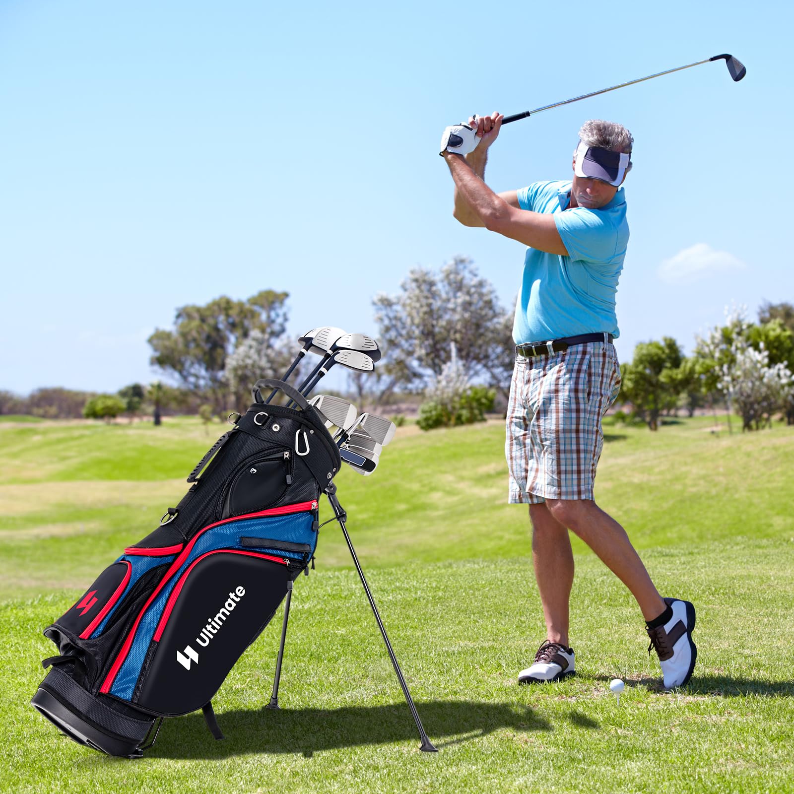 ULTIMATE Men's Complete Golf Club Set, 11-Piece Golf Club